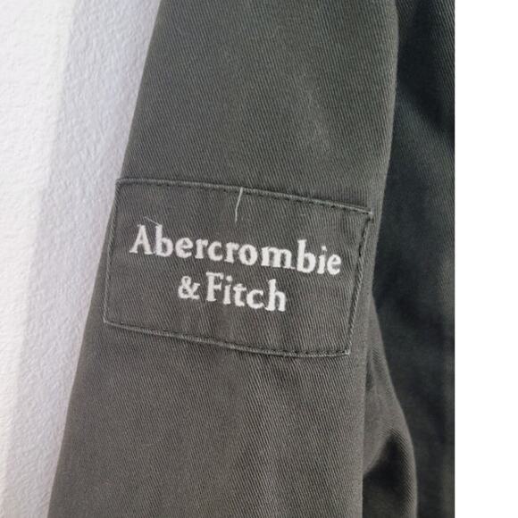 Abercrombie & Fitch Jacket Womens Large Military Boho Grunge Cottagecore Punk - Picture 8 of 10